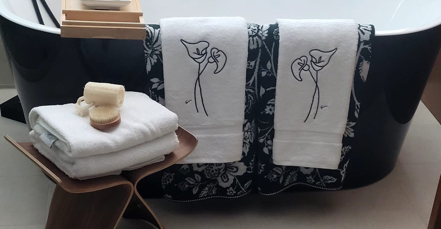 "Calla Lily" Signature Hand Towel