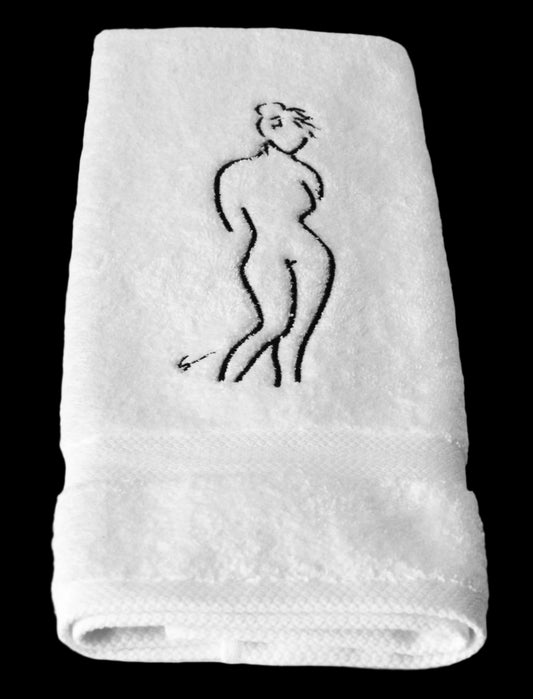 "Nude" Signature Hand Towel